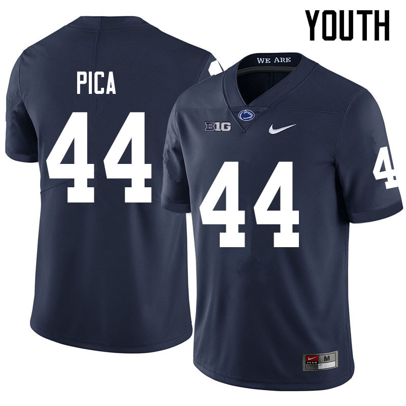 Youth #44 Cameron Pica Penn State Nittany Lions College Football Jerseys Sale-Navy